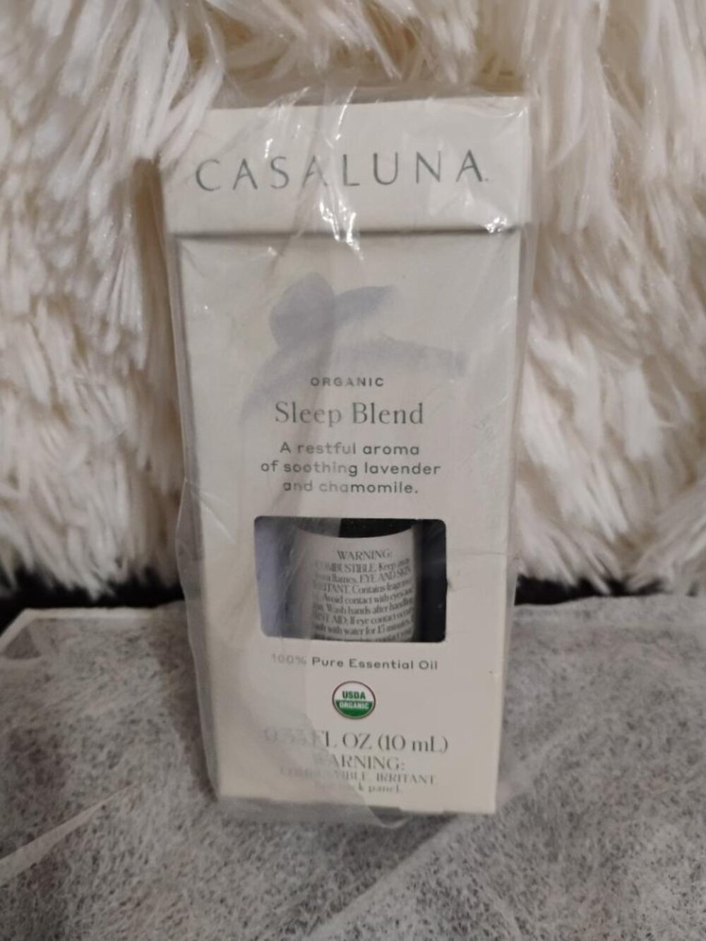 Casaluna Organic Sleep Blend Essential Oil NIB